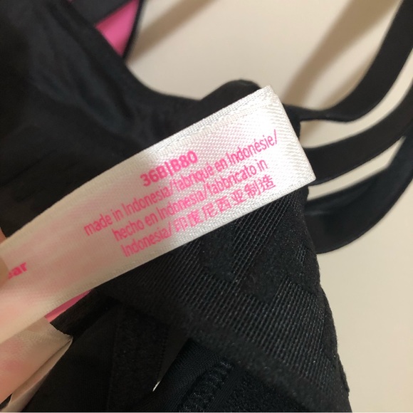 Victoria’s Secret Pink Bra NWOT Push Up Sexy Strappy Racer T Back Front Clasp 36 - Picture 6 of 7